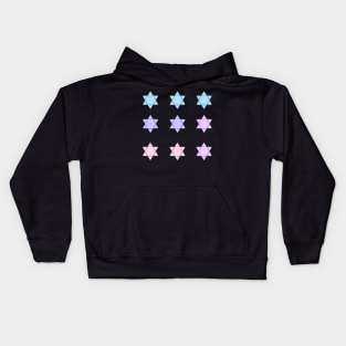 Jewish Stars Pack Kids Hoodie